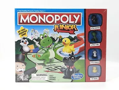 Hasbro Gaming Monopoly Junior Table Top Board Game Sealed • $12