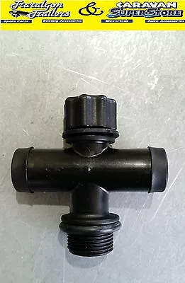 $12.50 • Buy Spare Tap For Jayco 90L Water Tank T Tee Caravan UTE RV Male W206