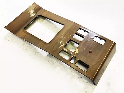 88-93 Mercedes 300CE 300E W124 Center Console Wood Trim Panel Zebrano Wood OEM • $79.95