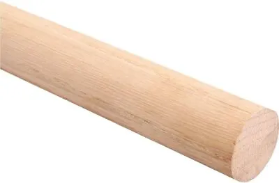 35mm Oak Dowel 381mm (15 ) Length Wood Turning / Rolling Pin / Handle Blank • $12.42