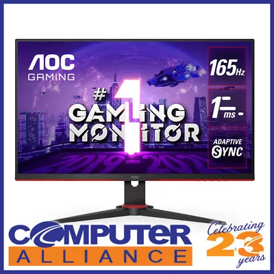 24  AOC 24G2SE FHD 165Hz VA Gaming Monitor • $199