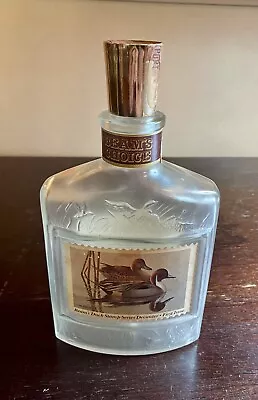 Vintage Jim Beam's Duck Stamp Series Decanter - First Issue - Canvasbacks Empty • $40