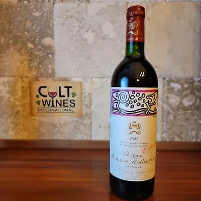 1988 Chateau Mouton Rothschild Pauillac [JS-93pts (Listing 1] • $680.50