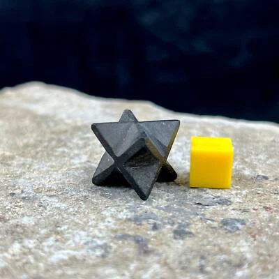 Certified Black Tourmaline Merkaba: Crystal Healing Star Spiritual Protection • £10.56