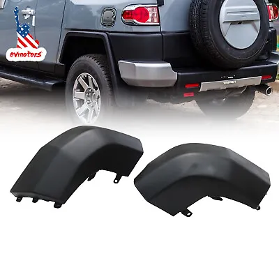 For Toyota FJ Cruiser 07-14 Pair Rear Corner Bumper End Cap Pad LH & RH Black • $62.88