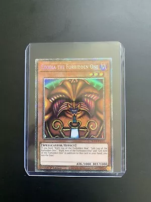 £375 • Buy Exodia The Forbidden One - BLCR-EN101 - Starlight Rare - 1st Edition
