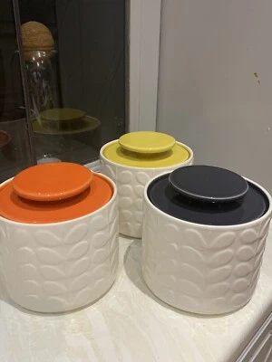 £70 • Buy Orla Kiely Storage Jars