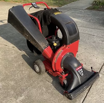 $598 • Buy Troy-Bilt CSV 206 Self Propelled Chipper Shredder Vacuum 6.5 HP