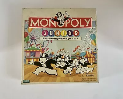 Monopoly Jr Junior 1995 Board Game Hasbro Parker Brothers 1995 • $20
