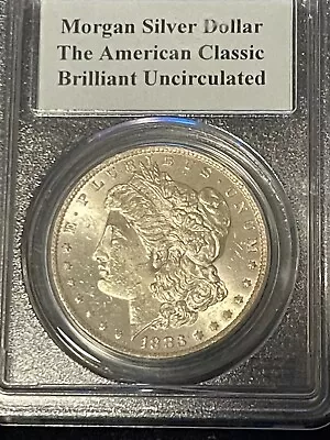 * 1883-o * Bu Ms Morgan Silver Dollar *pcgs* • $109.99