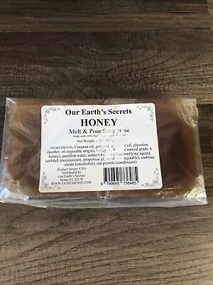 Honey - 2 Pound Melt And Pour Soap Base - Our Earth's Secrets • $26.99