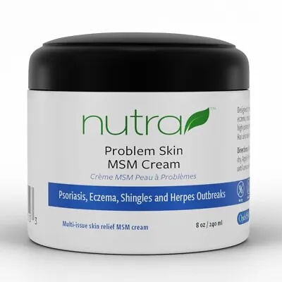 $120.97 • Buy Nutra Health Problem Skin MSM Cream 8 Oz Jar