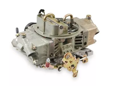 Holley 600 CFM Zinc Marine Carburetor W/ Gasoline - Gold Dichromate Finish • $893.95
