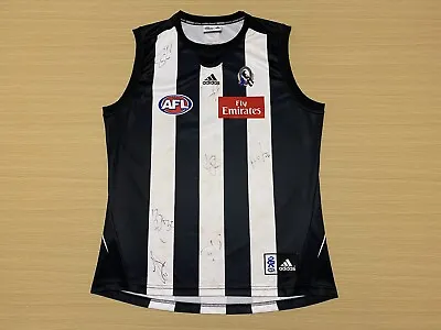 $199.95 • Buy Adidas Collingwood Magpies Guernsey XL Signed Multiple AFL Players Team Jumper
