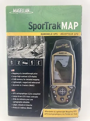 Magellan SporTrak Map Handheld GPS 2002 Hiking Fishing Geocaching Boating • $47.50