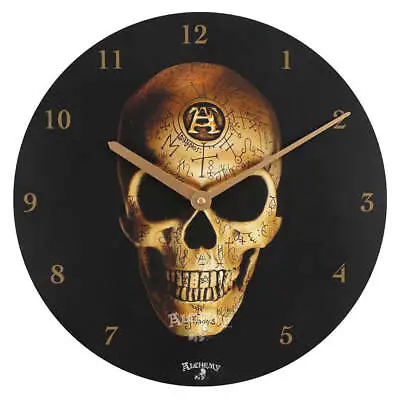 £16.99 • Buy Alchemy Omega Skull Clock
