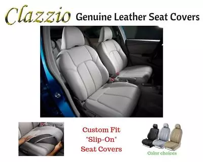 Clazzio Genuine Leather Seat Covers For 2009-2018 Toyota Venza Light Gray • $599