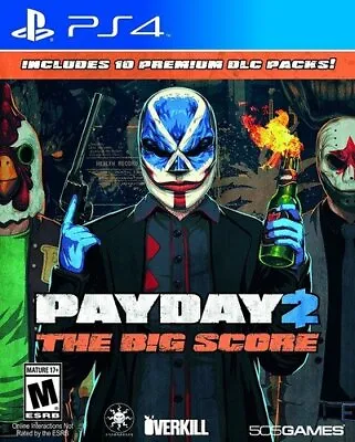 Payday 2: The Big Score PS4 Playstation 4 Brand New  • $39