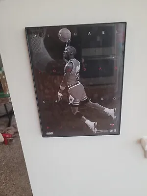 Michael Jordan 8.5x11 Framed Bulls Poster • $14.99