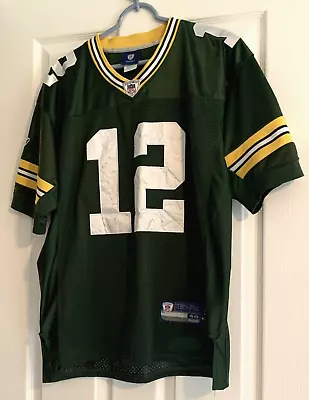 Onfield Reebok Aaron Rodgers #12 Green Bay Packers Jersey-NFL-Size 48 • $20