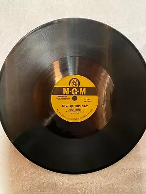 Vintage Vinyl JONI JAMES 78 RPM MGM RECORD 12288 • $5