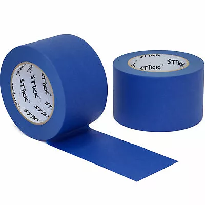 Painters Masking Tape Blue 2 Roll Pack Of 3  X 60 Yards (72mm X 55m) STIKK • $17.97