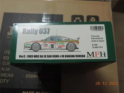 Model Factory Hiro Mfh 1/24 Lancia 037 Totip San Remo Rally Kit K506 • $339.99