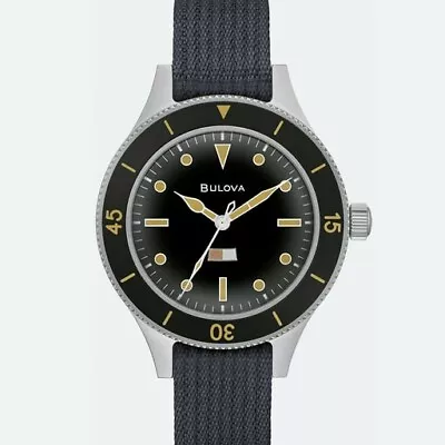 Bulova MIL SHIPS Archive Automatic Dive Sub 98A266 MIL-SHIPS-W-2181 • $649.99