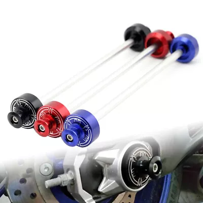 Wheel Axle Fork Crash Slider Swingarm Spools For Yamaha MT-07 FZ-07 2014-2022 • $28.04