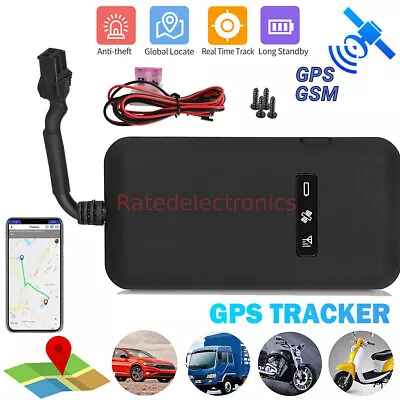 Real-time GPS Tracker Anti Theft Tracking Locator Device GPRS GSM Car Motorcycle • $16.81