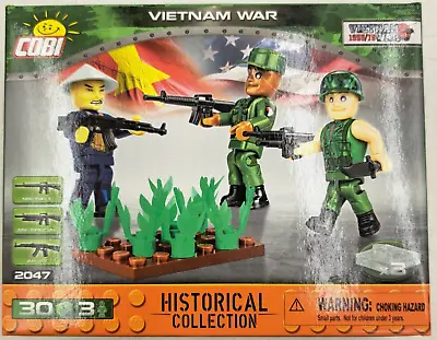 COBI #2047 WWII Vietnam War Figures Historical Collection (New & Sealed) • $17.08