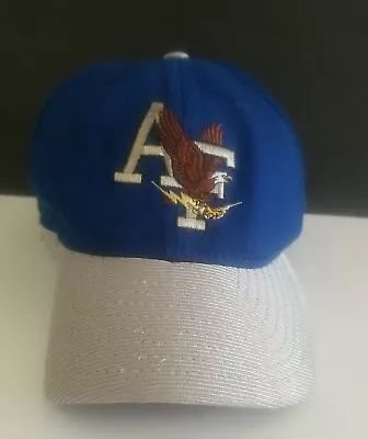 BEAUTIFUL VINTAGE AIR FORCE ACADEMY 1990's NEW ERA ADJUSTABLE  SNAPBACK HAT CAP  • $21.99