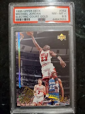 1995 Upper Deck Michael Jordan Electric Court Gold • $4000