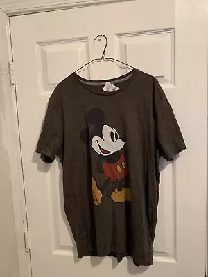 Men Mickey Mouse OldNavy T’Shirt Size(L) Color Gray • $9.99