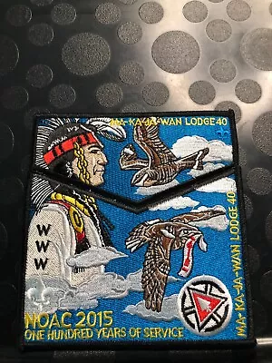 OA MA-KA-JA-WAN LODGE 40 1915-2015 NOAC 100th ANNTWO PIECE SET BV • $20