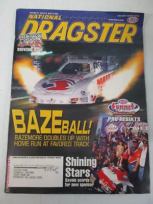 National Dragster Magazine May 17 2002 Whit Bazemore Matco Tools Firebird Nats • $16.95