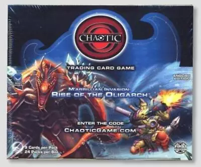 Chaotic TCG M'arrillian Invasion Rise Of The Oligarch Booster Box • $499