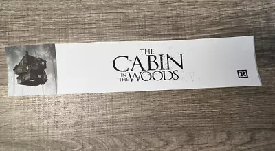 2011 The Cabin In The Woods Movie Theater Mylar Poster 2”x12” Chris Hemsworth • $12