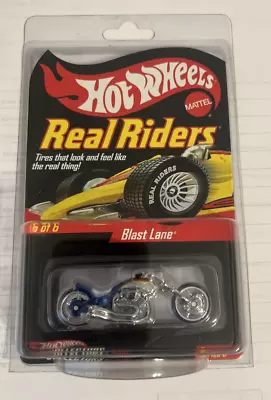 Hot Wheels 2007 RLC Series 6 Real Riders Blast Lane #4772/11000 W/protector • $19.95