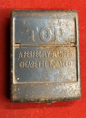 Vintage Top Rolling Papers Advertising Metal Cigarette Rolling Machine Device • $10