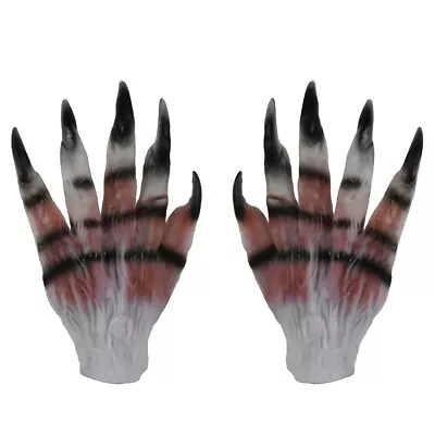 Adult Devil Monster Cosplay Costume Latex Claw Gloves • $15.99