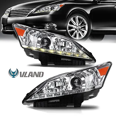 VLAND Headlights For 2010 2011 2012 Lexus ES350 Xenon AFS Front Lamps Left+Right • $269