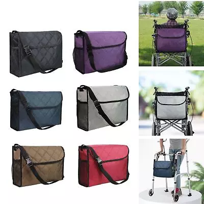 Wheelchair Bag Accessories Backpack Organizer For Walker Electric Wheelchairs • $35.27