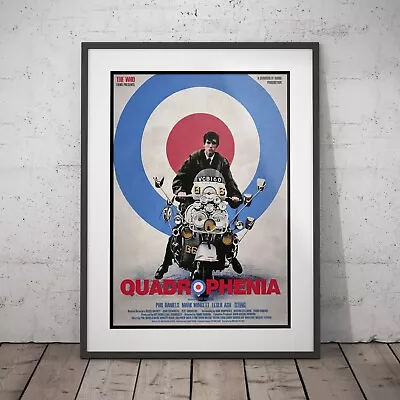 Quadrophenia The Who Print Poster Five Print Or Three Framed Options EXCLUSIVE • $18.89