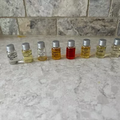 Vintage Miniature Mini Travel Perfume Bottles Lot Of 9 Various Brands • $9.99