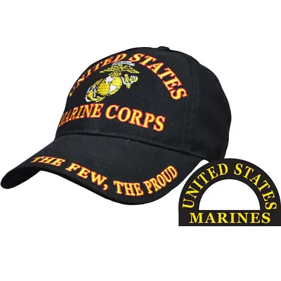 U.S Military Marine Corps The Few The Proud USMC Licensed Baseball Hat Cap • $15.88