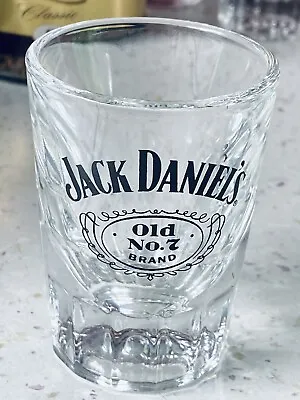 Jack Daniels Old No 7 Thick Walled Shot Glass - Ex Display • $30