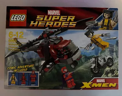 £102 • Buy *NEW* LEGO Marvel Super Heroes X-Men Deadpool 6866 Wolverine's Chopper Showdown