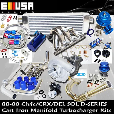 Presicion 5431 Turbo Kit D SS Manifold For  1.6L SOHC VTEC I-4 125HP D16Z6 D18 • $1649.99