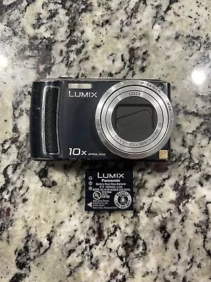 Panasonic LUMIX DMC-TZ4 8.1MP Digital Camera & Battery  - Wear - TESTED ✅ • $32.99